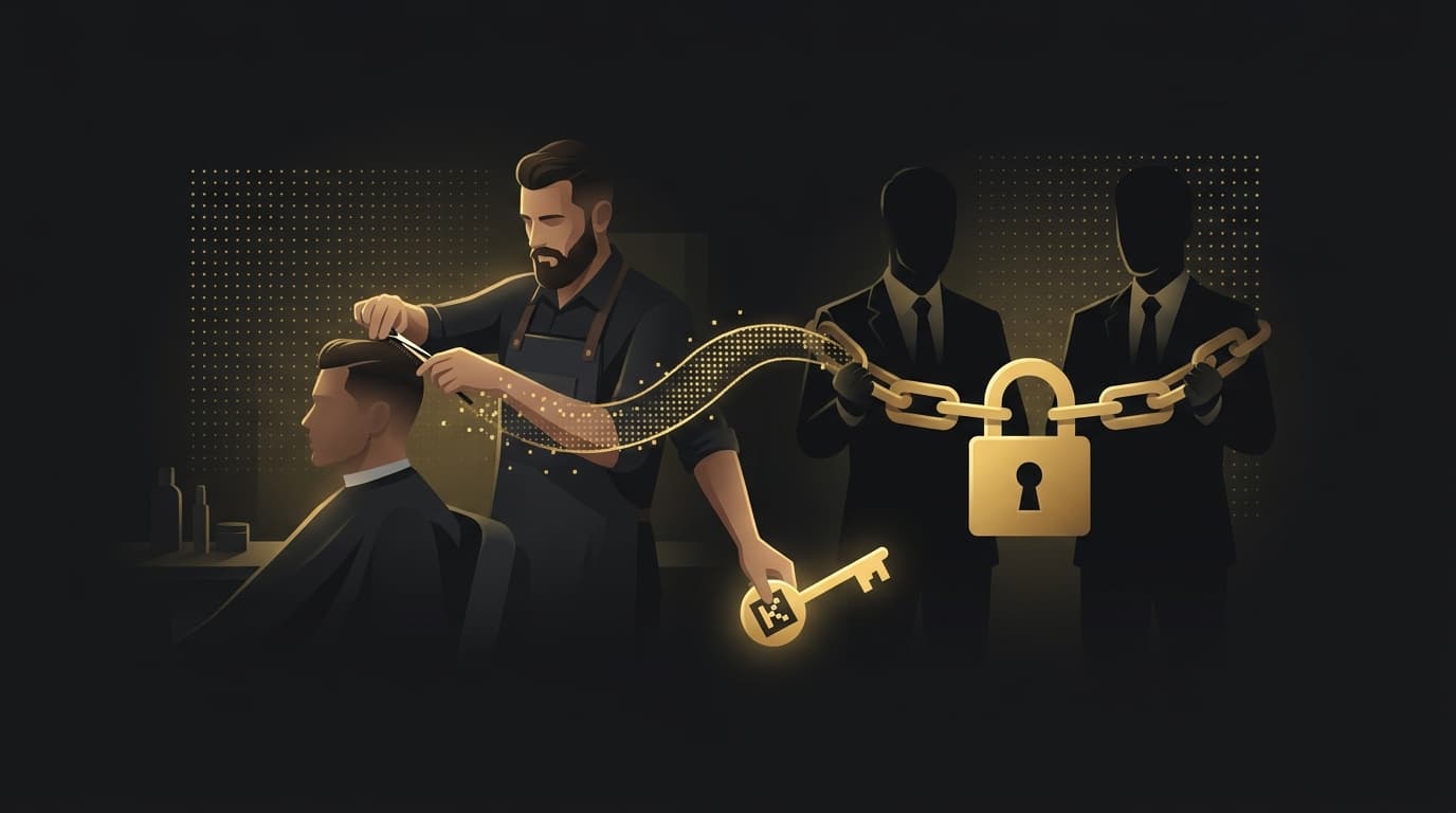 Cover illustration: Who Owns My Customer Data? The Vendor Lock-In Tax Small Business Owners Never See
